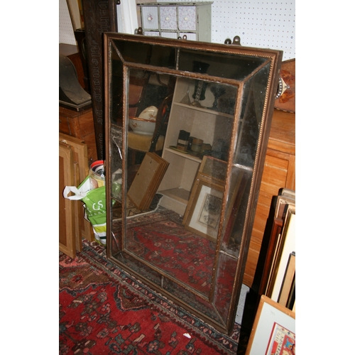 905 - A gilt framed Regency cushion mirror, 74 by 109cms (a/f).