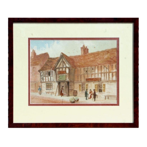 161 - Paul Braddon - Star & Garter Public House - watercolour, signed lower right, framed & glazed... 