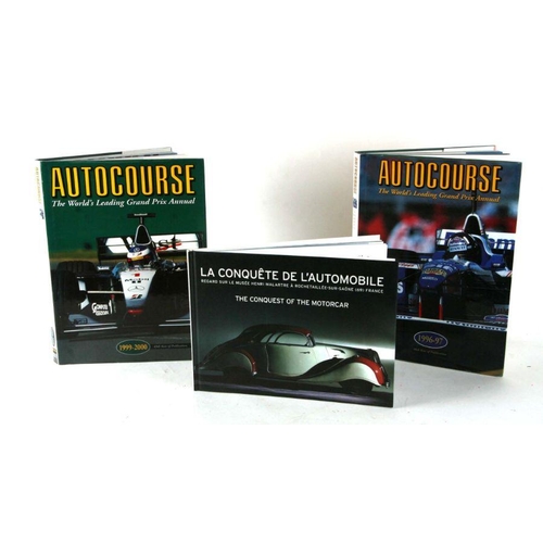 33 - A quantity of assorted motoring reference books and brochures to include Auto Course, Bellu (Serge) ... 