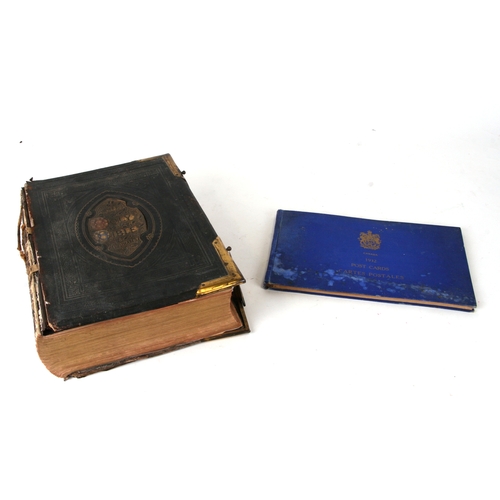 29 - A late Victorian Holy Bible containing both Old and New Testaments, with illustrations, printed by C... 