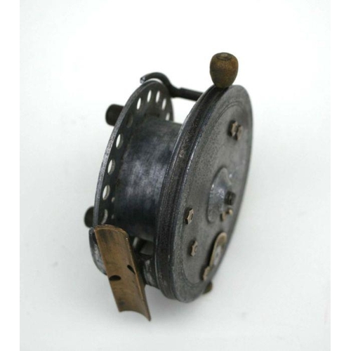 274 - A Hardy Bros Super Silex 4 inch fishing reel, patent no: 242045 & 9261 (a/f).