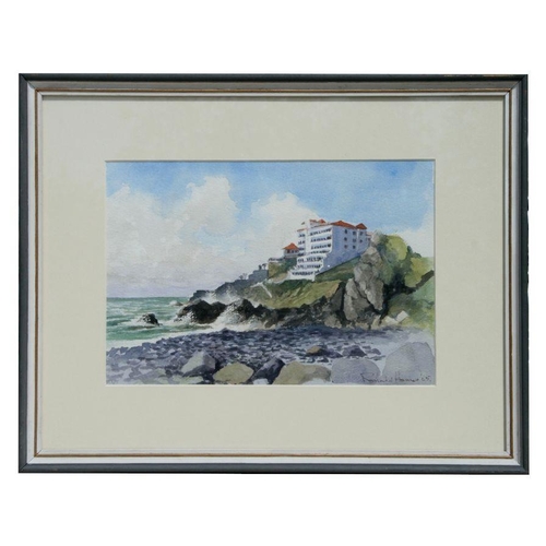 343 - Ronald Homes (modern British) - Madeira - watercolour, signed and dated '05 lower right, framed &... 