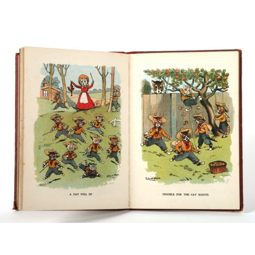 37 - Wain (Louis) - The Cat Scouts,  A Picture Book for Little Folk - verses and tales by Jessie Pope, pu... 