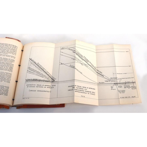 120 - A Royal Air Force flying training manual (1940) with station stamp for RAF Elsham Wolds, dated 11-2-... 