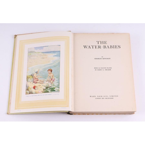 34 - Kingsley (Charles) - The Water-Babies, illustrated with 24 colour plates by Harry G Theaker, printed... 