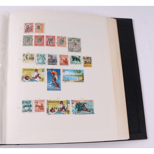 41 - Four albums containing assorted World stamps to include Singapore, South Africa, Jamaica, Australia ... 