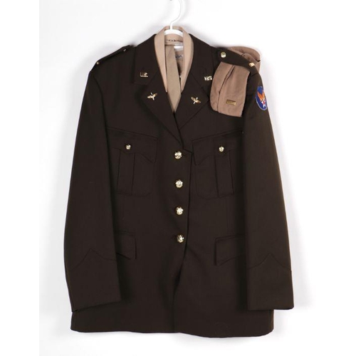 55 - A Royal Artillery mess dress uniform consisting of Jacket, Waistcoat & Trousers, together with a... 