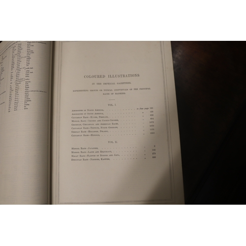 29 - The Imperial Gazetteer Vol. 1 & 2 - a dictionary of geography published by Blackie & Son Pat... 