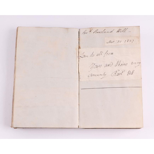 10 - An autograph book belonging to Master Shipbuilder Oliver Lang, signatures cut from letters stuck int... 