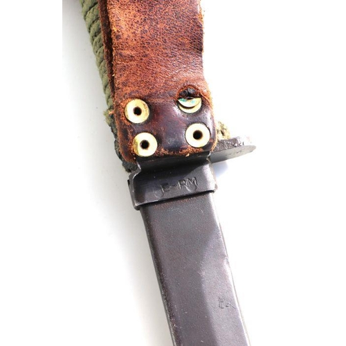 1507 - A converted French model 1949/56 MAS Knife Bayonet (muzzle rings have been removed) to make into a f... 