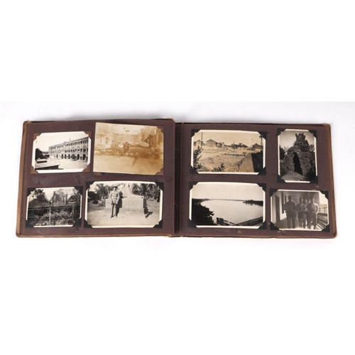 48 - A Somerset Light Infantry photograph album, Egyptian scenes, Soldiers daily life and Barracks scenes... 
