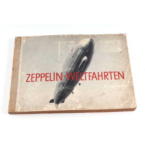 743 - Zeppelin Interest:  Zeppelin-Weltfahrten (Graf Zeppelin) an album containing 256 silver bromide phot... 