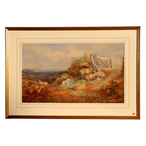 841 - In the manner of George Cooper (19th century English school - A Pastoral Scene with a Shepherd and a... 