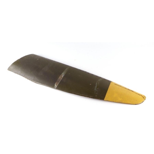 88 - A RAF wooden propeller tip, 98cms long.