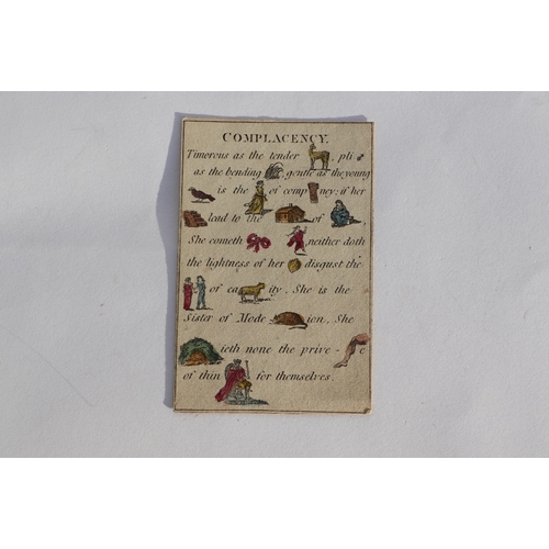 17 - The Polite Repository or Pocket Companion for 1806 containing twelve hand coloured cryptic picture w... 