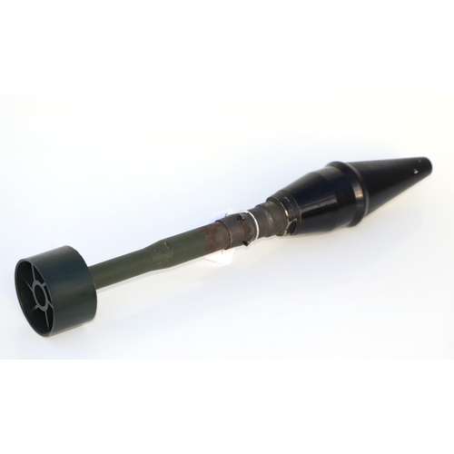 72 - A Gyakorlo 60mm inert Mortar round or shell. Overall length 40cms (15.75ins) by 6cms (2.375ins) diam... 