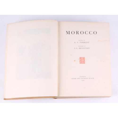 18 - Bensusan (SL) - Morocco - painted by AS Forrest, first edition, printed by Adam and Charles Black, 1... 