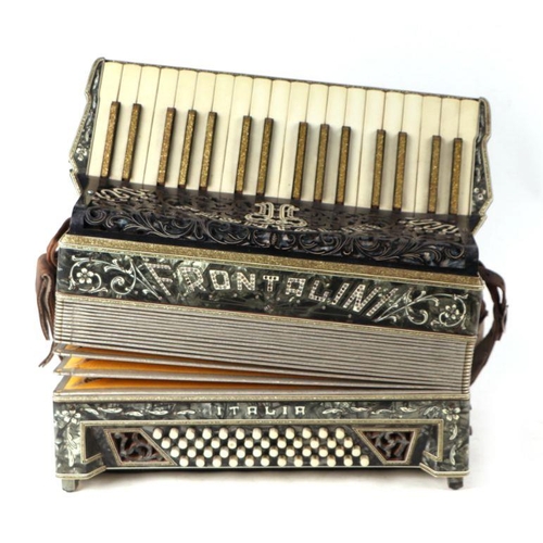 23 - A Frontalini piano accordion, 40cms wide.