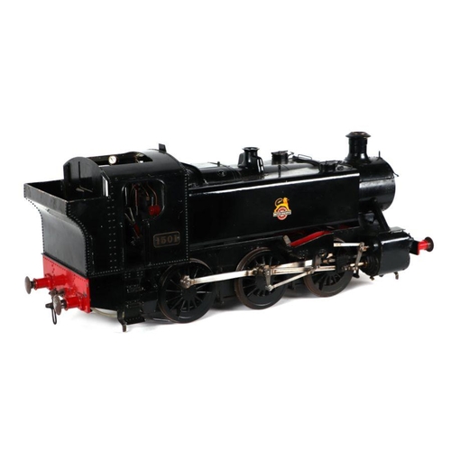 28 - A well engineered 5ins gauge model of a 0-6-0 British Railway locomotive no. 1501, 93cms long.Condit... 