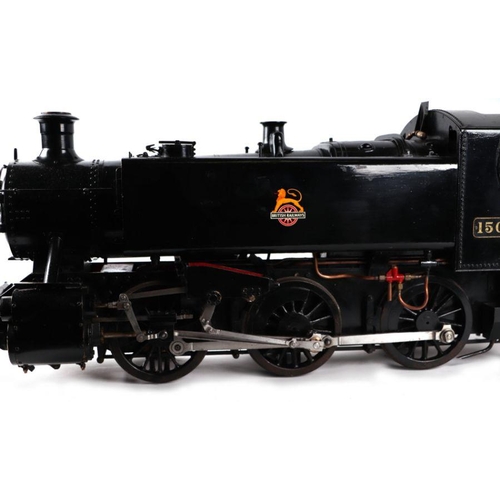 28 - A well engineered 5ins gauge model of a 0-6-0 British Railway locomotive no. 1501, 93cms long.Condit... 