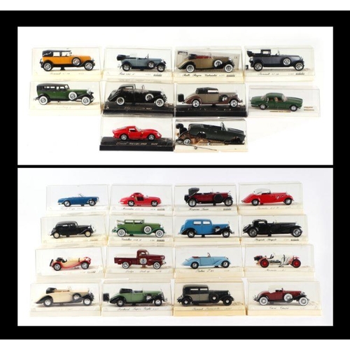 173 - A small collection of Solido 1/43 scale diecast vehicles to include Bugatti Royale 4036, Packard Sup... 