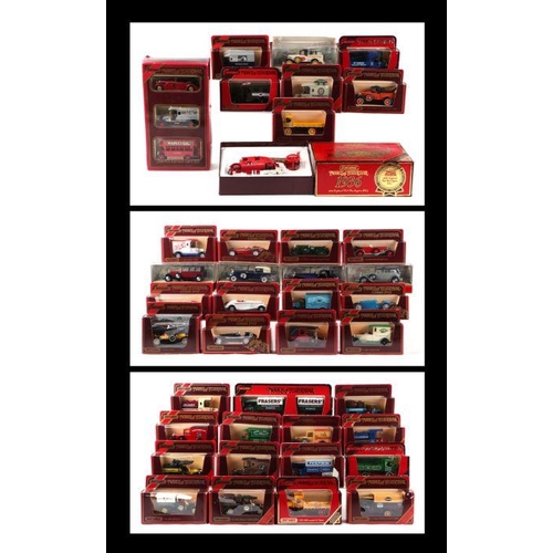 174 - A collection of Matchbox Models of Yesteryear including Y-11/1932 Bugatti type 51, Y-10 1957 Maserat... 