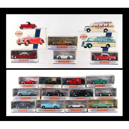 186 - A collection of modern Dinky Matchbox Sports cars including Ferrari Dino 246GTS (DY24), 1969 Triumph... 