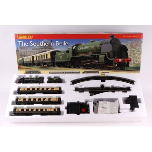 221 - A Hornby 'OO' gauge The Southern Belle Train Set R1118, boxed.