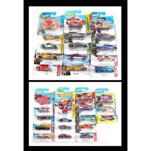 236 - A collection of Hot Wheels blister packs including Muscle Mania-GM12, Fairlady 2000, 64 Buick Rivier... 