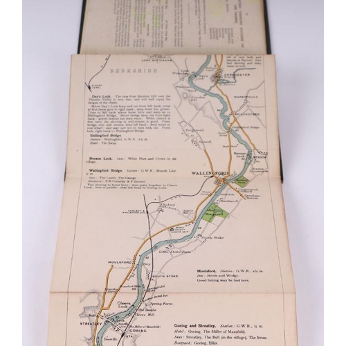 30 - The Oarsman's & Angler's Map of the River Thames from its Source to London Bridge, 1