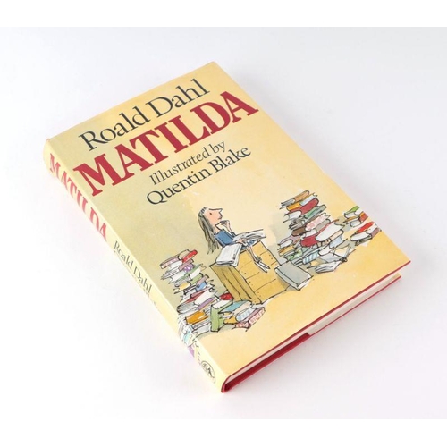 42 - Dahl (Roald) Matilda, first edition, illustrated by Quentin Blake, published by Jonathan Cape 1988, ... 