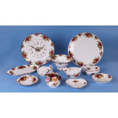 460 - A large quantity of Royal Albert Old Country Roses pattern tea wares to include cake stand, teapots,... 