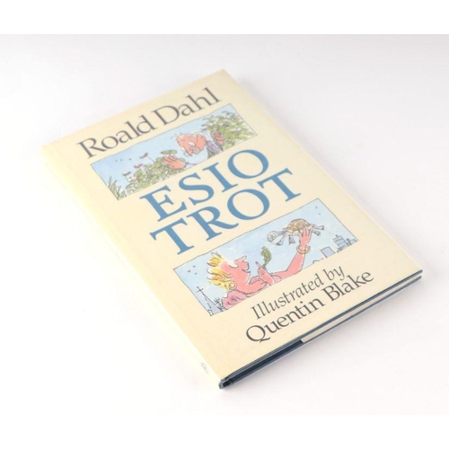 47 - Dahl (Roald) Esio Trot, first edition, illustrated by Quentin Blake, published by Jonathan Cape Ltd,... 