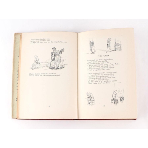 56 - Milne (AA) Now We are Six, first edition, illustrated by E H Shepard, published 1927, hardback with ... 