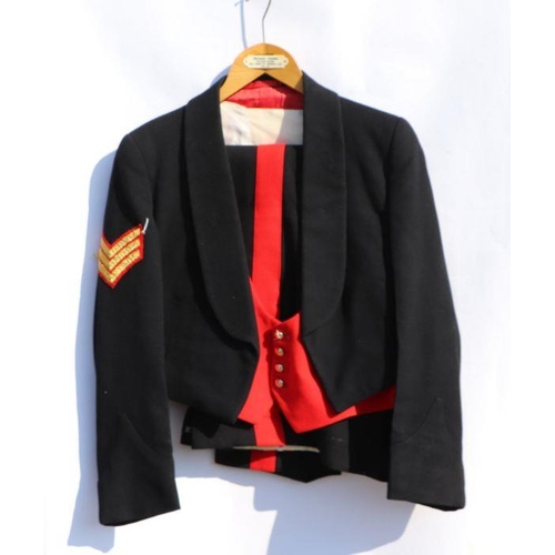 78 - REME Sergeants Mess Dress uniform consisting of Jacket, Waistcoat and Trousers with Royal Electrical... 