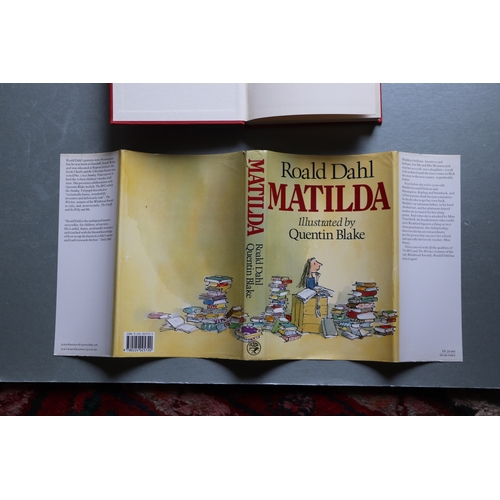 42 - Dahl (Roald) Matilda, first edition, illustrated by Quentin Blake, published by Jonathan Cape 1988, ... 