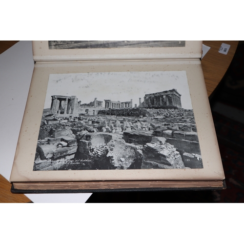 35 - Five late Victorian albums of albumens photographic prints of various subjects including Athens, Cai... 