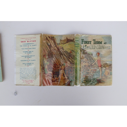 55 - Blyton (Enid) six editions of the Mallory Towers series comprising The First Turn, Second Form, Thir... 