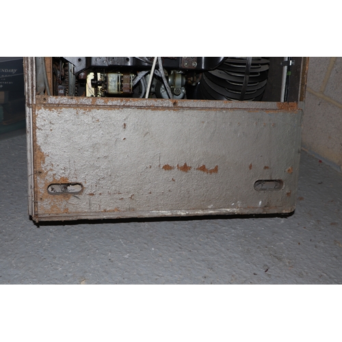 256 - A 1960's Rock-Ola Princess Juke Box, for restoration, 70cms wide; together with a selection 45rpm re... 