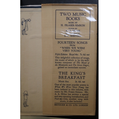 57 - Milne (AA) The House at Pooh Corner, illustrated by E H Shepard; together with  When We Were Very Yo... 