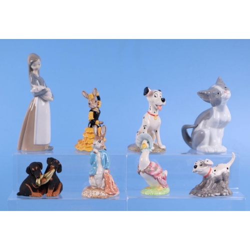 330 - A quantity of Royal Doulton Bunnykins figures to include Rainy Day, Morris Dancer, Bed Time and Stor... 