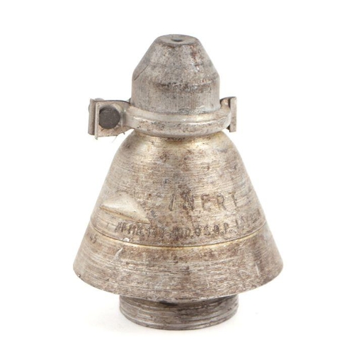 71 - A WW2 inert artillery shell Fuze. Stamped to the fuze: INERT NF MK. 149 10D. OS.O.P. LOT 2268. BPC 5... 