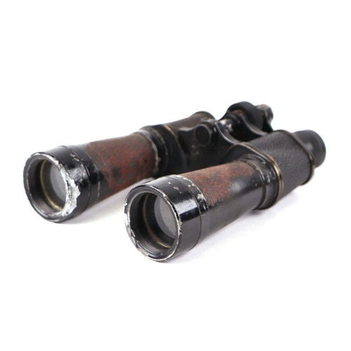 109 - A pair of Broadhurst & Clarkson & Co. binoculars, cased.