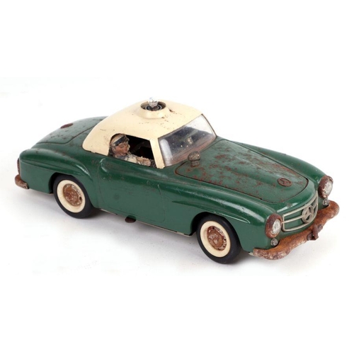 127 - A Schuco Elektro Razzia model car, car no. 5509, 22cms long.