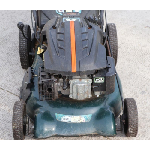 14 - A BMC petrol mower powered by a 3.5HP engine.