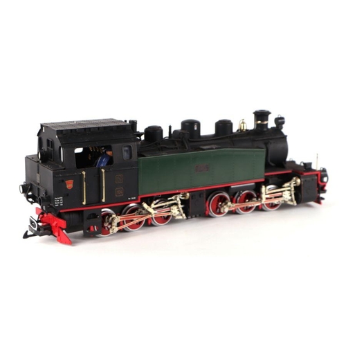 143 - A L.G.B. 'G' gauge 0-6-6-0 Pannier Tank Engine, 2085D, boxed.