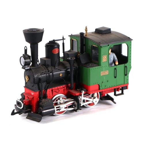 149 - A L.G.B. 'G' gauge 0-4-0 Locomotive, catalogue no. 20212.