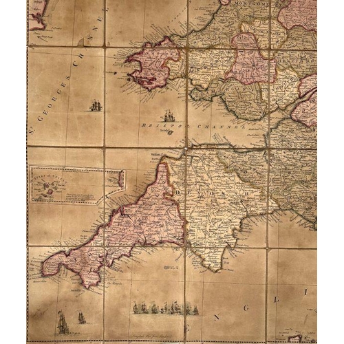 35 - Rocque (John)  - Map of England & Wales Drawn From The Most Accurate Surveys Containing All The Citi... 