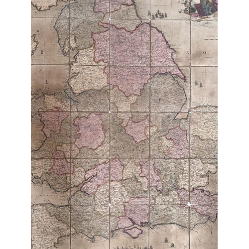 35 - Rocque (John)  - Map of England & Wales Drawn From The Most Accurate Surveys Containing All The Citi... 