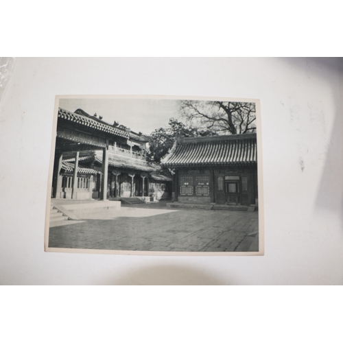 23 - A folio of thirty nine photographic prints of buildings and scenes around Peking (Beijing) China to ... 